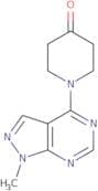 1-{1-Methyl-1H-pyrazolo[3,4-d]pyrimidin-4-yl}piperidin-4-one
