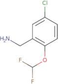[5-Chloro-2-(difluoromethoxy)phenyl]methanamine