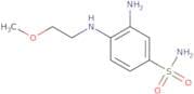 3-Amino-4-[(2-methoxyethyl)amino]benzene-1-sulfonamide