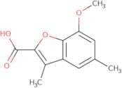 7-Methoxy-3,5-dimethyl-1-benzofuran-2-carboxylic acid