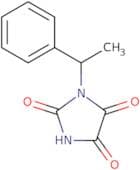 1-(1-Phenylethyl)imidazolidine-2,4,5-trione