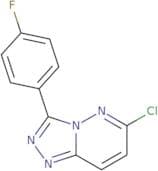 6-Chloro-3-(4-fluorophenyl)-[1,2,4]triazolo[4,3-b]pyridazine
