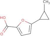 5-(2-Methylcyclopropyl)furan-2-carboxylic acid
