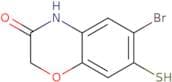 6-Bromo-7-sulfanyl-3,4-dihydro-2H-1,4-benzoxazin-3-one