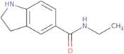 N-Ethyl-2,3-dihydro-1H-indole-5-carboxamide