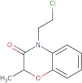 4-(2-Chloroethyl)-2-methyl-3,4-dihydro-2H-1,4-benzoxazin-3-one