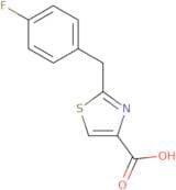 2-[(4-Fluorophenyl)methyl]-1,3-thiazole-4-carboxylic acid