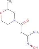 N'-Hydroxy-3-(2-methylmorpholin-4-yl)-3-oxopropanimidamide
