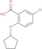 5-Chloro-2-(cyclopentyloxy)benzoic acid
