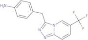 4-{[6-(Trifluoromethyl)-[1,2,4]triazolo[4,3-a]pyridin-3-yl]methyl}aniline