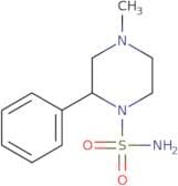 4-Methyl-2-phenylpiperazine-1-sulfonamide