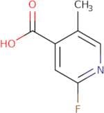2-Fluoro-5-methylpyridine-4-carboxylic acid