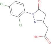 2-[1-(2,4-Dichlorophenyl)-5-oxo-4,5-dihydro-1H-pyrazol-3-yl]acetic acid