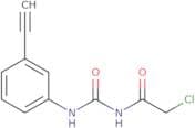 3-(2-Chloroacetyl)-1-(3-ethynylphenyl)urea
