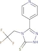 5-(Pyridin-4-yl)-4-(2,2,2-trifluoroethyl)-4H-1,2,4-triazole-3-thiol