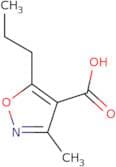3-Methyl-5-propyl-1,2-oxazole-4-carboxylic Acid
