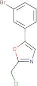 5-(3-Bromophenyl)-2-(chloromethyl)-1,3-oxazole