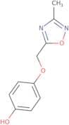 4-[(3-Methyl-1,2,4-oxadiazol-5-yl)methoxy]phenol