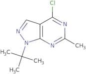 1-tert-Butyl-4-chloro-6-methyl-1H-pyrazolo[3,4-d]pyrimidine
