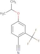 4-(Propan-2-yloxy)-2-(trifluoromethyl)benzonitrile