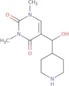 5-[Hydroxy(piperidin-4-yl)methyl]-1,3-dimethyl-1,2,3,4-tetrahydropyrimidine-2,4-dione