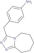 4-{5H,6H,7H,8H,9H-[1,2,4]Triazolo[4,3-a]azepin-3-ylmethyl}aniline