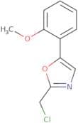 2-(Chloromethyl)-5-(2-methoxyphenyl)-1,3-oxazole