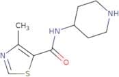 4-Methyl-N-(piperidin-4-yl)-1,3-thiazole-5-carboxamide