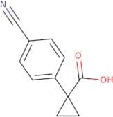 1-(4-Cyanophenyl)cyclopropane-1-carboxylic acid