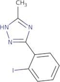5-(2-Iodophenyl)-3-methyl-1H-1,2,4-triazole