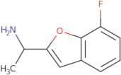 1-(7-Fluoro-1-benzofuran-2-yl)ethan-1-amine