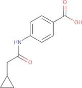 4-(2-Cyclopropylacetamido)benzoic acid