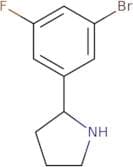 2-(3-Bromo-5-fluorophenyl)pyrrolidine