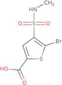 5-Bromo-4-(methylsulfamoyl)thiophene-2-carboxylic acid