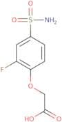 2-(2-Fluoro-4-sulfamoylphenoxy)acetic acid