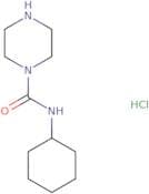 N-Cyclohexylpiperazine-1-carboxamide hydrochloride