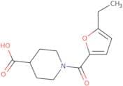 1-(5-Ethylfuran-2-carbonyl)piperidine-4-carboxylic acid
