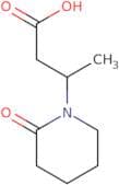 3-(2-Oxopiperidin-1-yl)butanoic acid