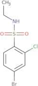 4-Bromo-2-chloro-N-ethylbenzene-1-sulfonamide