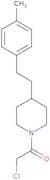 2-Chloro-1-{4-[2-(4-methylphenyl)ethyl]piperidin-1-yl}ethan-1-one