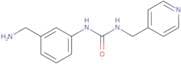 3-[3-(Aminomethyl)phenyl]-1-(pyridin-4-ylmethyl)urea