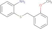 2-{[(2-Methoxyphenyl)methyl]sulfanyl}aniline