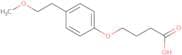 4-[4-(2-Methoxyethyl)phenoxy]butanoic acid