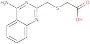 2-{[(4-Aminoquinazolin-2-yl)methyl]sulfanyl}acetic acid