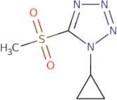 1-Cyclopropyl-5-methanesulfonyl-1H-1,2,3,4-tetrazole