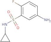 5-Amino-N-cyclopropyl-2-fluorobenzene-1-sulfonamide