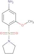 3-Methoxy-4-(pyrrolidine-1-sulfonyl)aniline