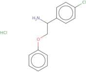 1-(4-Chlorophenyl)-2-phenoxyethan-1-amine hydrochloride
