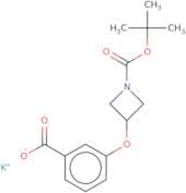 Potassium 3-({1-[(tert-butoxy)carbonyl]azetidin-3-yl}oxy)benzoate
