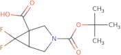 3-[(tert-Butoxy)carbonyl]-6,6-difluoro-3-azabicyclo[3.1.0]hexane-1-carboxylic acid